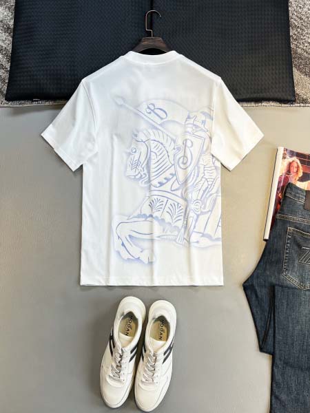 2025年7月1日入荷新作Burberry半袖Tシャツ 高级品超厳選★入手困難/誕生日プレゼント/MF工場