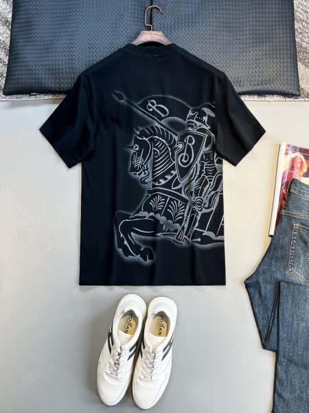 2025年7月1日入荷新作Burberry半袖Tシャツ 高级品超厳選★入手困難/誕生日プレゼント/MF工場