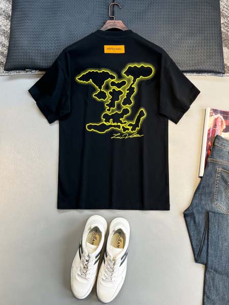 2025年7月1日入荷新作Louis Vuitton半袖Tシャツ 高级品超厳選★入手困難/誕生日プレゼント/MF工場