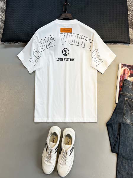 2025年7月1日入荷新作Louis Vuitton半袖Tシャツ 高级品超厳選★入手困難/誕生日プレゼント/MF工場