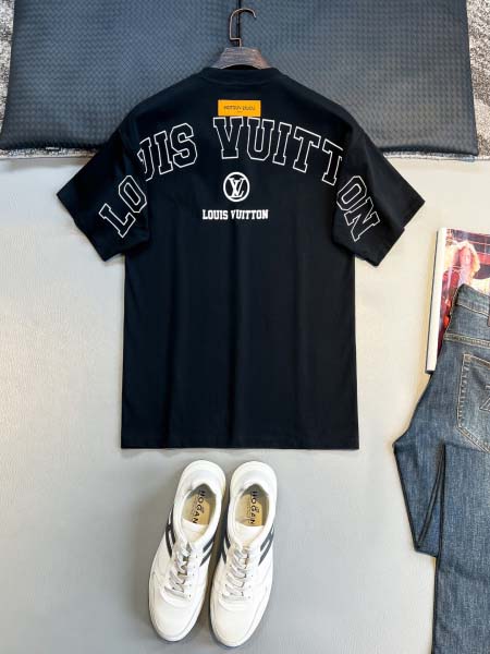 2025年7月1日入荷新作Louis Vuitton半袖Tシャツ 高级品超厳選★入手困難/誕生日プレゼント/MF工場