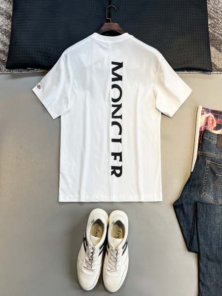 2025年7月1日入荷新作Moncler半袖Tシャツ 高级品超厳選★入手困難/誕生日プレゼント/MF工場