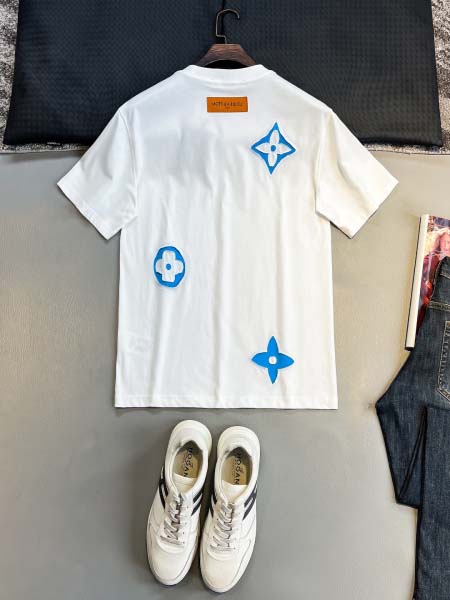 2025年7月1日入荷新作Louis Vuitton半袖Tシャツ 高级品超厳選★入手困難/誕生日プレゼント/MF工場