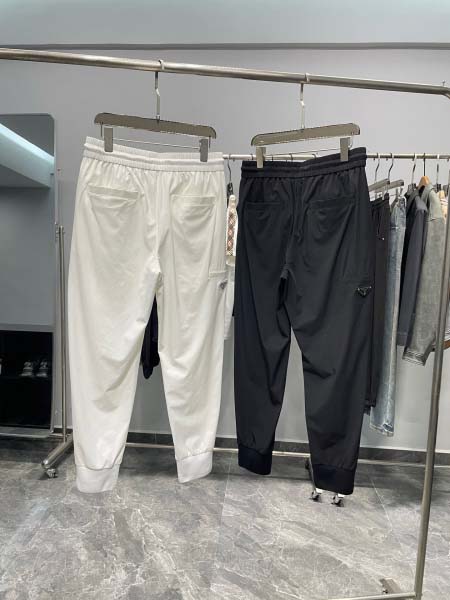2025年7月1日入荷新作Prada春夏スウェットパンツ 高级品超厳選★入手困難/誕生日プレゼント/MF工場