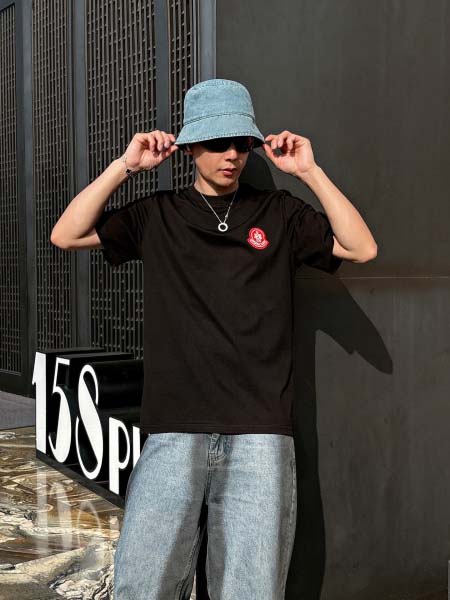 2025年7月1日入荷新作moncler半袖Tシャツ 高级品超厳選★入手困難/誕生日プレゼント/MF工場