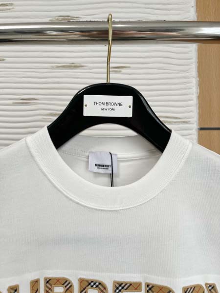 2025年7月1日入荷新作Burberry半袖Tシャツ 高级品超厳選★入手困難/誕生日プレゼント/MF工場