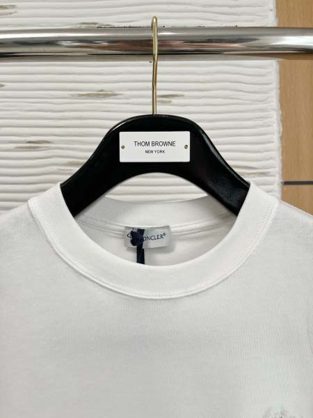 2025年7月1日入荷新作Moncler半袖Tシャツ 高级品超厳選★入手困難/誕生日プレゼント/MF工場