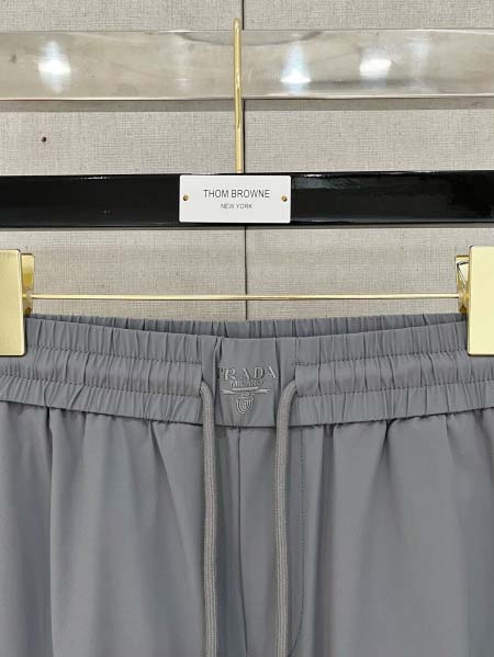 2025年7月1日入荷新作Prada春夏スウェットパンツ 高级品超厳選★入手困難/誕生日プレゼント/MF工場