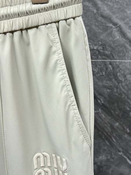 2025年7月2日入荷新作MIUMIU春夏スウェットパンツ 高级品超厳選★入手困難/誕生日プレゼント/MF工場