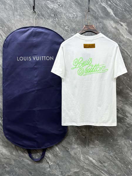 2025年7月2日入荷新作Louis Vuitton半袖Tシャツ 高级品超厳選★入手困難/誕生日プレゼント/MF工場