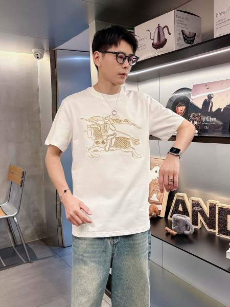 2025年7月2日入荷新作Burberry半袖Tシャツ 高级品超厳選★入手困難/誕生日プレゼント/MF工場