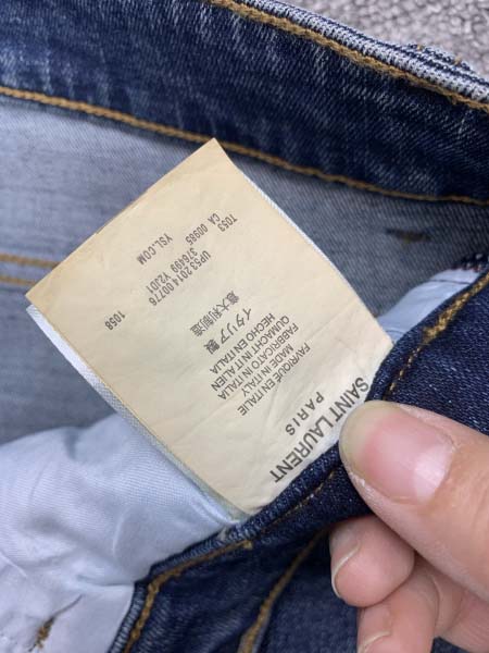 2025年7月3日入荷新作YSL デニムパンツ春 夏人気/高品質/定番/セール開催中/A+A工場