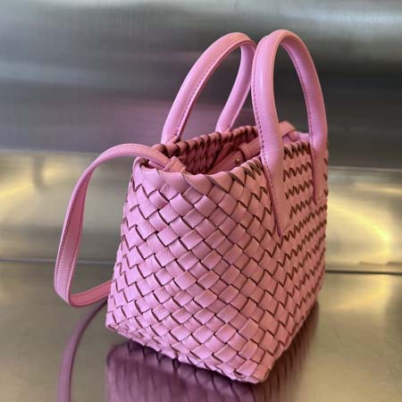 2025年7月7日入荷新作 Bottega Veneta Mini Cabat  709464   20x15x12   極品/正規品同様/人気/革/バッグ/AJ工場