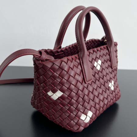 2025年7月8日入荷新作#Bottega Veneta  Mini Cabat 818017  3  20x15x12   極品/正規品同様/人気/革/バッグ/AJ工場