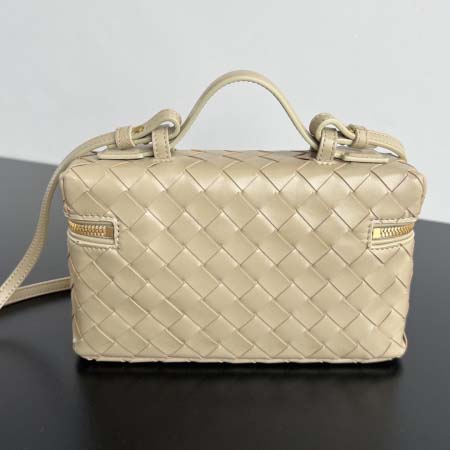 2025年7月9日入荷新作#Bottega Veneta  Vanity Case 789109 22x12.5x5 極品/正規品同様/人気/革/バッグ/AJ工場