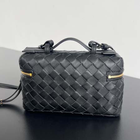 2025年7月9日入荷新作#Bottega Veneta  Vanity Case 789109 22x12.5x5 極品/正規品同様/人気/革/バッグ/AJ工場