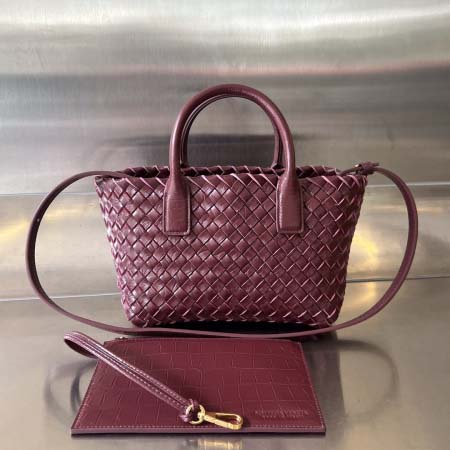 2025年7月9日入荷新作#Bottega Veneta Mini Cabat  717712 3  20x15x12 極品/正規品同様/人気/革/バッグ/AJ工場