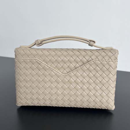 2025年7月9日入荷新作#Bottega Veneta  Knot Lock 817191 2025kont lock kont  25x16x5.P極品/正規品同様/人気/革/バッグ/AJ工場