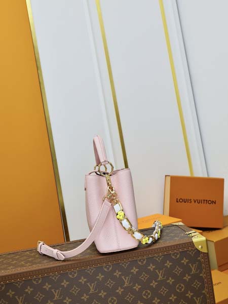 2025年7月10日入荷新作m23280   capucines bb  monogram   27 x 18 x 9極品/正規品同様/人気/革/バッグルイヴィトン/CX工場