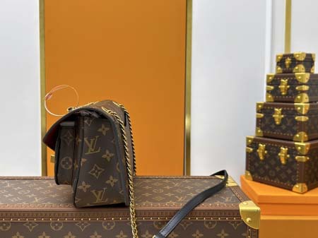 2025年7月10日入荷新作M45592   Monceau22 x 17x 10cm極品/正規品同様/人気/革/バッグルイヴィトン/CX工場