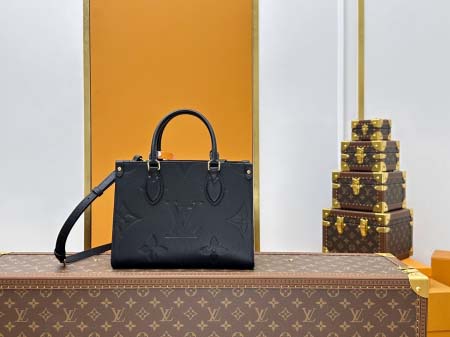 2025年7月10日入荷新作M45653   OnTheGoMonogram Empreinte  25 x19 x11.5極品/正規品同様/人気/革/バッグルイヴィトン/CX工場