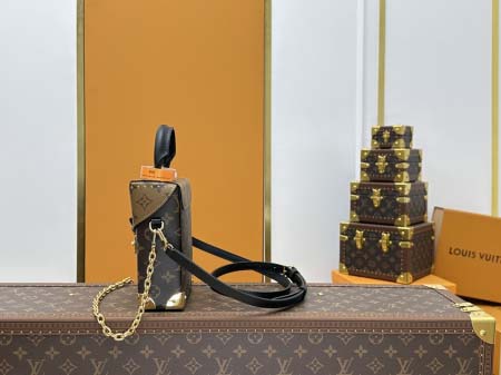 2025年7月10日入荷新作M82465 Camera BoxMonogramMonogram ReverseS-lockPetite Malle   12.5x17.6x6極品/正規品同様/人気/革/バッグルイヴィトン/CX工場