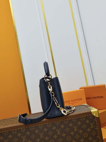 2025年7月10日入荷新作M24684 CAPUCINES BB   Capucines BBTaurillon 27 x 18x9極品/正規品同様/人気/革/バッグルイヴィトン/CX工場