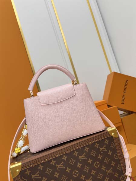 2025年7月10日入荷新作m23280  capucines bb   capucines bb  monogram   27 x 18 x 9極品/正規品同様/人気/革/バッグルイヴィトン/CX工場