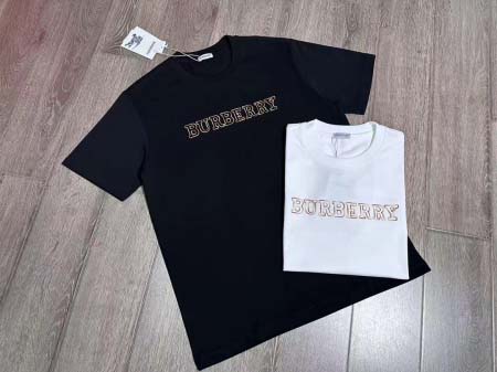 2025年7月10日入荷新作BURBERRY半袖Tシャツ 高级品超厳選★入手困難/誕生日プレゼント/SUS工場S-XL