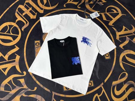 2025年7月10日入荷新作BURBERRY半袖Tシャツ 高级品超厳選★入手困難/誕生日プレゼント/SUS工場S-XL