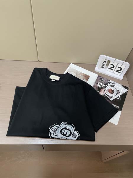 2025年7月10日入荷新作Gucci半袖Tシャツ 高级品超厳選★入手困難/誕生日プレゼント/SUS工場XS-L