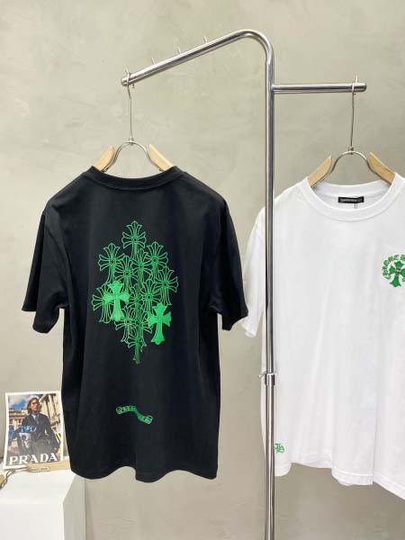 2025年7月10日入荷新作Chrome Hearts半袖Tシャツ 高级品超厳選★入手困難/誕生日プレゼント/SUS工場S-XL