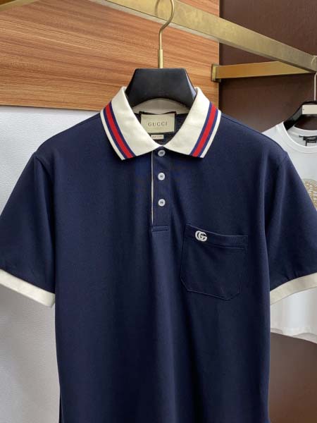 2025年7月10日入荷新作Gucci半袖POLOシャツ 高级品超厳選★入手困難/誕生日プレゼント/SUS工場M-XXL