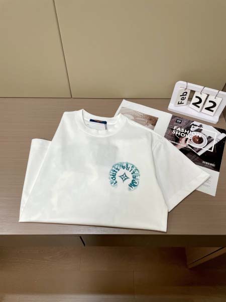 2025年7月10日入荷新作LOUIS VUITTON半袖Tシャツ 高级品超厳選★入手困難/誕生日プレゼント/SUS工場XS-L