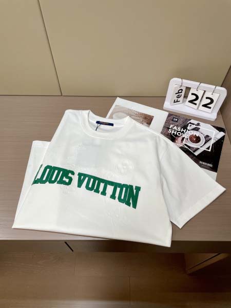 2025年7月10日入荷新作LOUIS VUITTON半袖Tシャツ 高级品超厳選★入手困難/誕生日プレゼント/SUS工場XS-L
