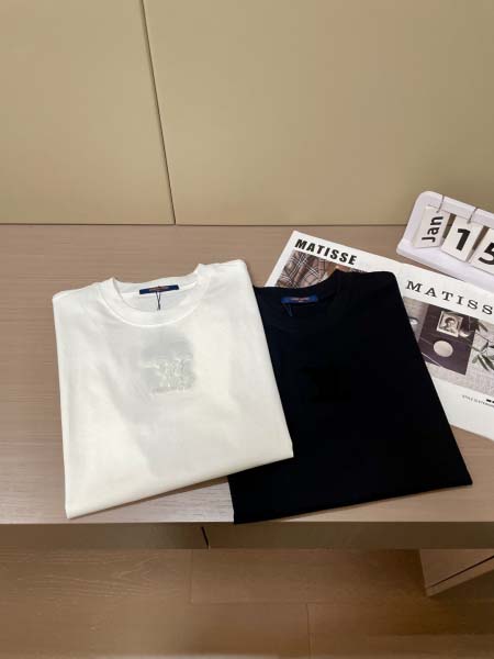 2025年7月10日入荷新作LOUIS VUITTON半袖Tシャツ 高级品超厳選★入手困難/誕生日プレゼント/SUS工場XS-L