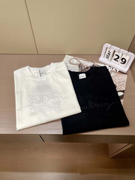 2025年7月10日入荷新作Burberry半袖Tシャツ 高级品超厳選★入手困難/誕生日プレゼント/SUS工場XS-L