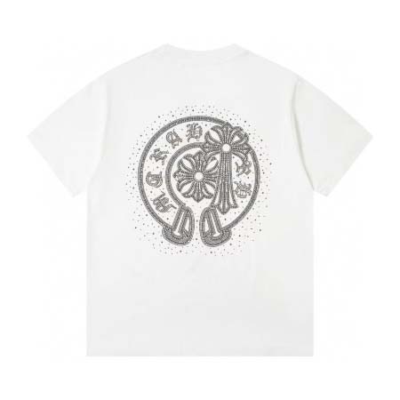 2025年7月14日入荷新作Chrome Hearts半袖Tシャツ 高级品/入手困難/誕生日プレゼント/FG工場