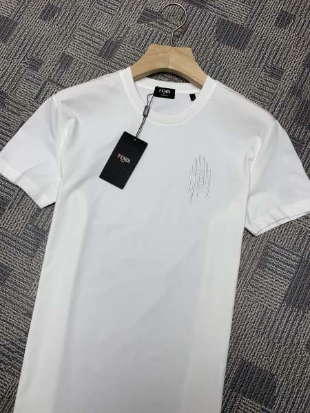 2025年7月16日入荷新作Fendi半袖Tシャツ 高级品/ビジネス/入手困難/誕生日プレゼント/COLO工場M-XXXL