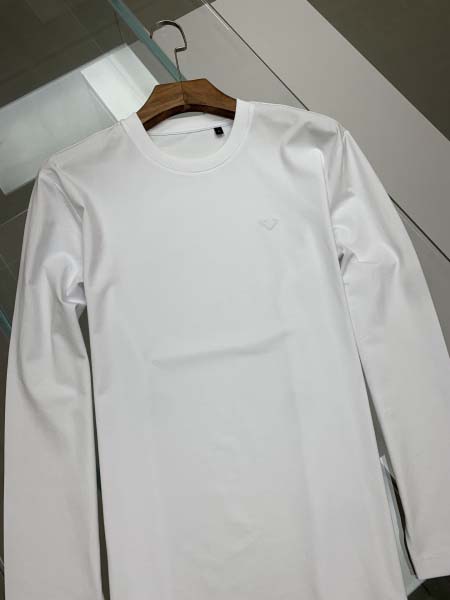 2025年7月16日入荷新作Prada長袖 Tシャツ 高级品/ビジネス/入手困難/誕生日プレゼント/COLO工場M-XXXL