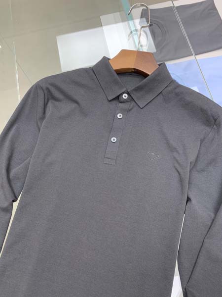 2025年7月16日入荷新作Prada長袖 Tシャツ 高级品/ビジネス/入手困難/誕生日プレゼント/COLO工場M-XXXL