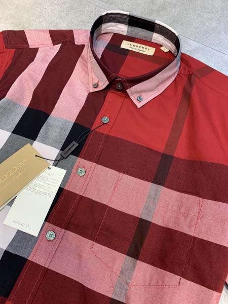 2025年7月16日入荷新作Burberry半袖 シャツ 高级品/ビジネス/入手困難/誕生日プレゼント/COLO工場M-XXXL