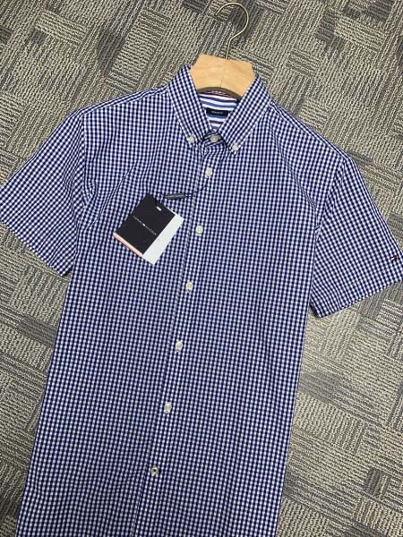 2025年7月16日入荷新作Tommy半袖 シャツ 高级品/ビジネス/入手困難/誕生日プレゼント/COLO工場M-XXXL