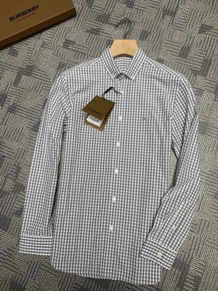 2025年7月16日入荷新作Burberry長袖 シャツ 高级品/ビジネス/入手困難/誕生日プレゼント/COLO工場M-XXXXL