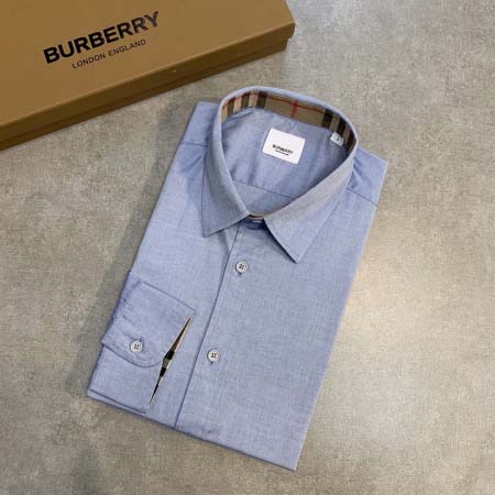 2025年7月16日入荷新作Burberry長袖 シャツ 高级品/ビジネス/入手困難/誕生日プレゼント/COLO工場M-XXXXL