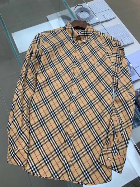 2025年7月16日入荷新作Burberry長袖 シャツ 高级品/ビジネス/入手困難/誕生日プレゼント/COLO工場S-XXL