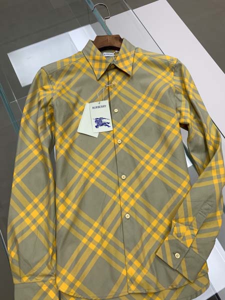 2025年7月16日入荷新作Burberry長袖 シャツ 高级品/ビジネス/入手困難/誕生日プレゼント/COLO工場S-XXL
