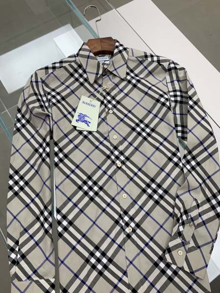 2025年7月16日入荷新作Burberry長袖 シャツ 高级品/ビジネス/入手困難/誕生日プレゼント/COLO工場S-XXL