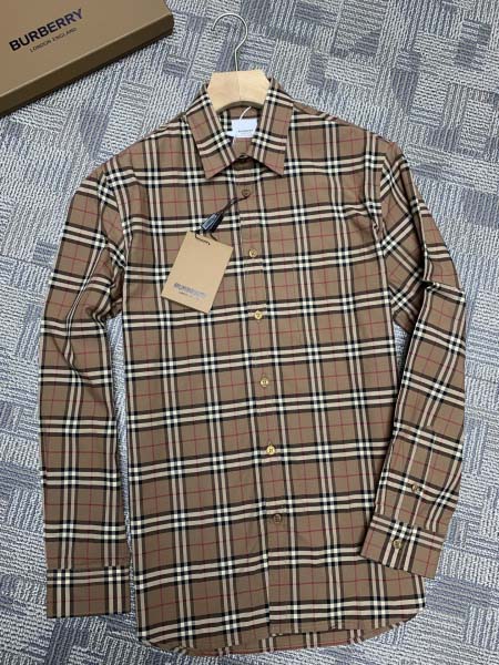 2025年7月16日入荷新作Burberry長袖 シャツ 高级品/ビジネス/入手困難/誕生日プレゼント/COLO工場S-XXL