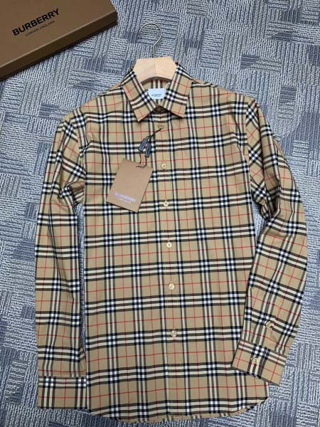 2025年7月16日入荷新作Burberry長袖 シャツ 高级品/ビジネス/入手困難/誕生日プレゼント/COLO工場S-XXL